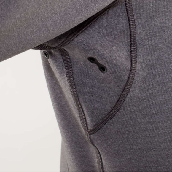Lululemon Men’s Training Jacket in Heathered Dark Slate - Picture 5 of 13